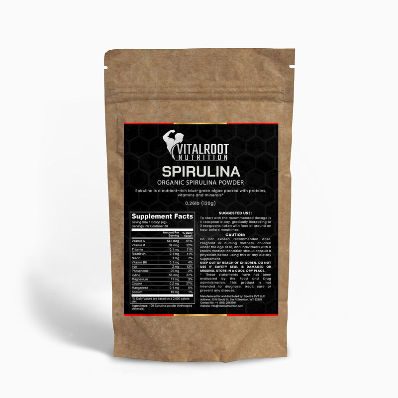 Organic Spirulina Powder