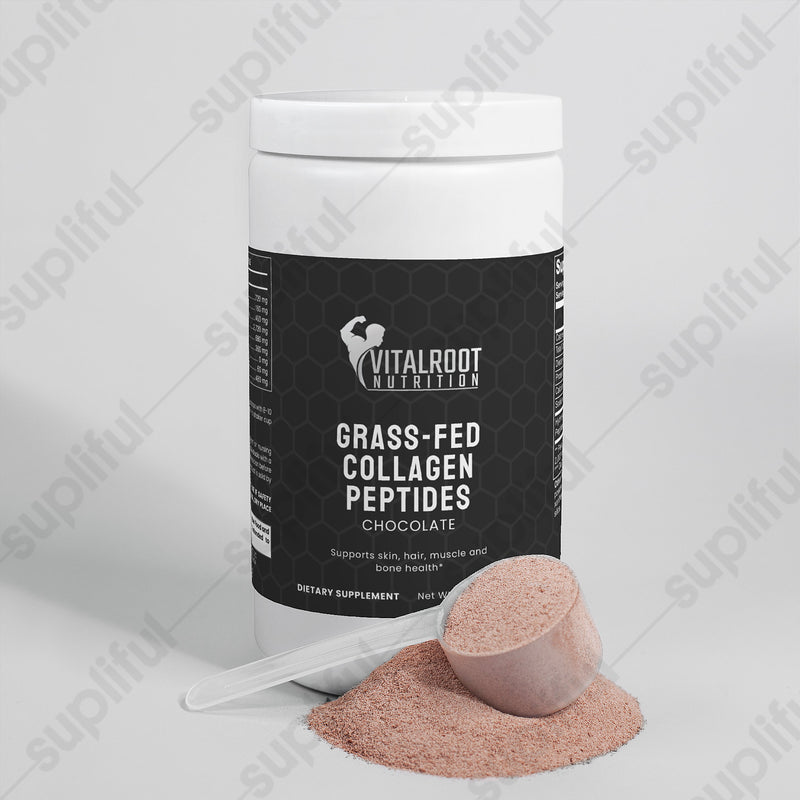 Grass-Fed Collagen Peptides Powder (Chocolate)