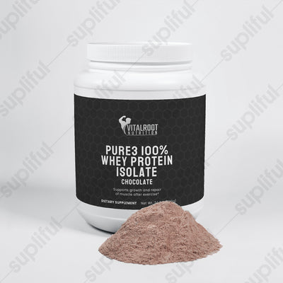 Pure3 100% Whey Protein Isolate (Chocolate)