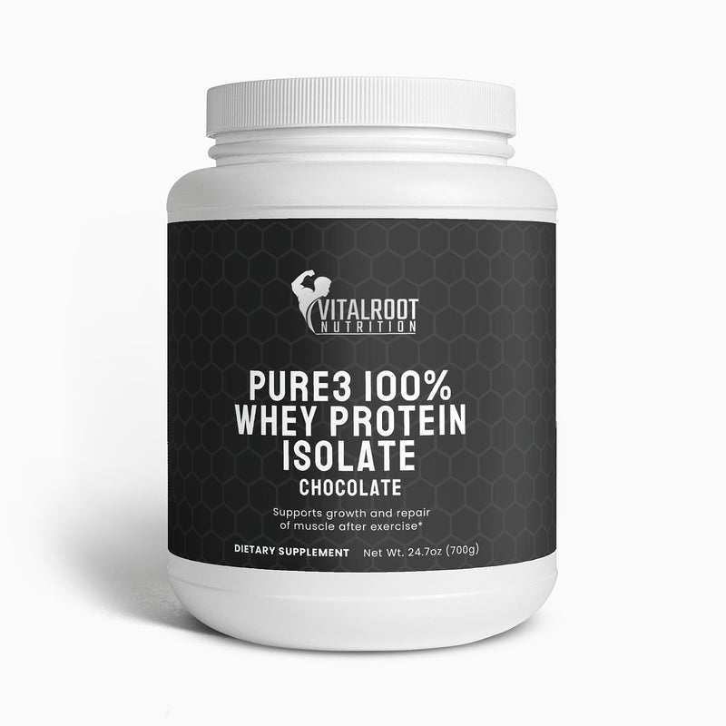 Pure3 100% Whey Protein Isolate (Chocolate)