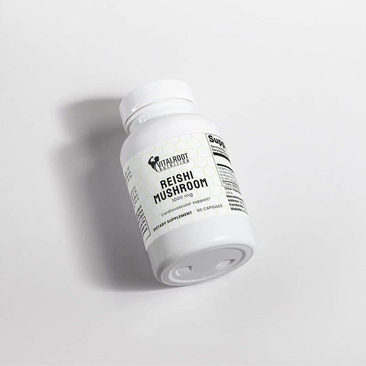 Reishi Mushroom | Immune & Stress Support Adaptogen | (60 Vegan Capsules)