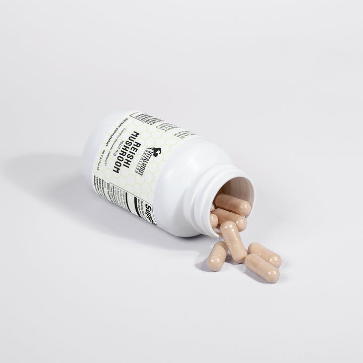 Reishi Mushroom | Immune & Stress Support Adaptogen | (60 Vegan Capsules)