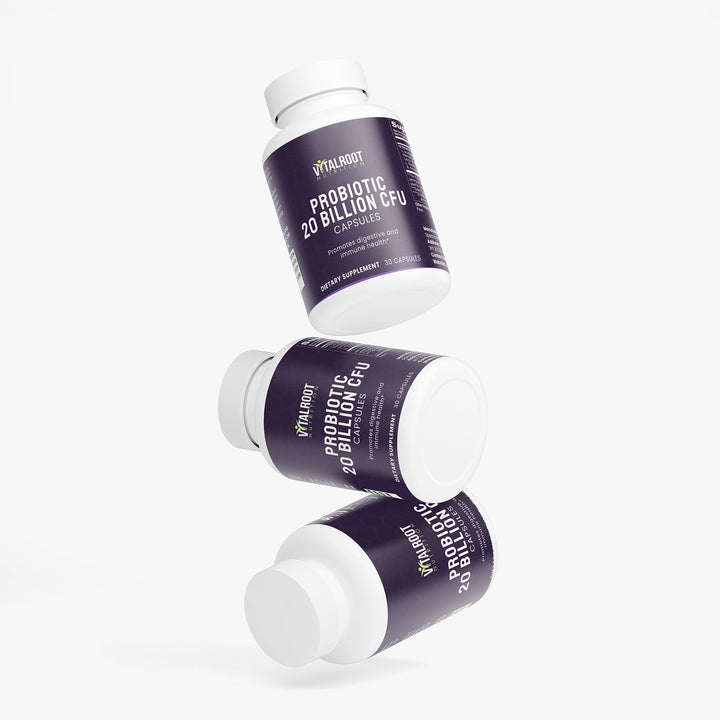 Probiotic 20 Billion | Daily Digestive & Immune Health Support | (30 Capsules)
