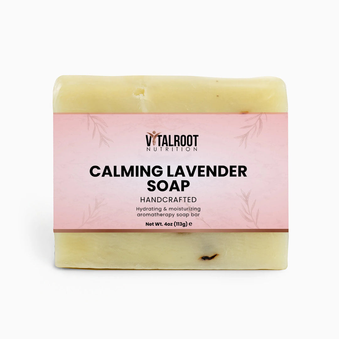 Calming Lavender Soap | Relaxing Natural Cleanser with Shea Butter | 113g