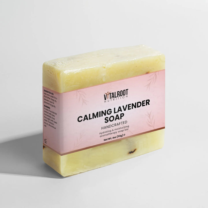 Calming Lavender Soap | Relaxing Natural Cleanser with Shea Butter | 113g