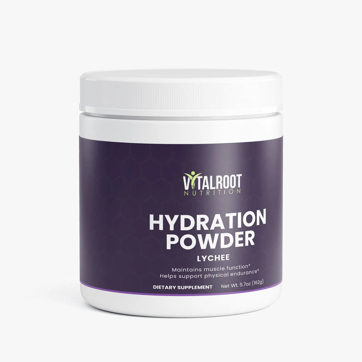 Hydration Powder Lychee Flavor | Electrolytes & B-Vitamins | 162g