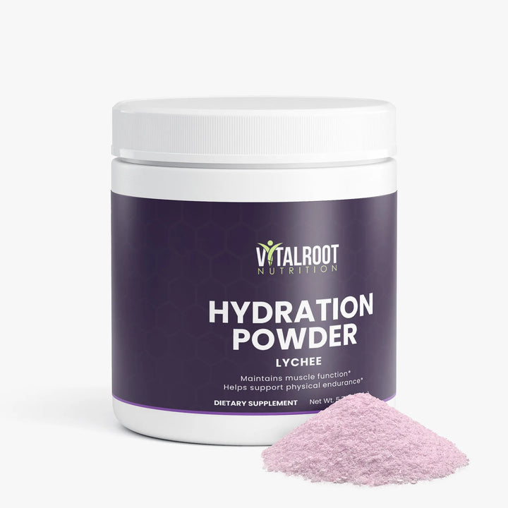 Hydration Powder Lychee Flavor | Electrolytes & B-Vitamins | 162g