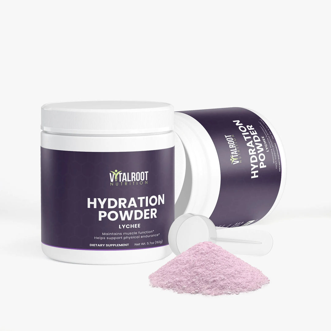 Hydration Powder Lychee Flavor | Electrolytes & B-Vitamins | 162g