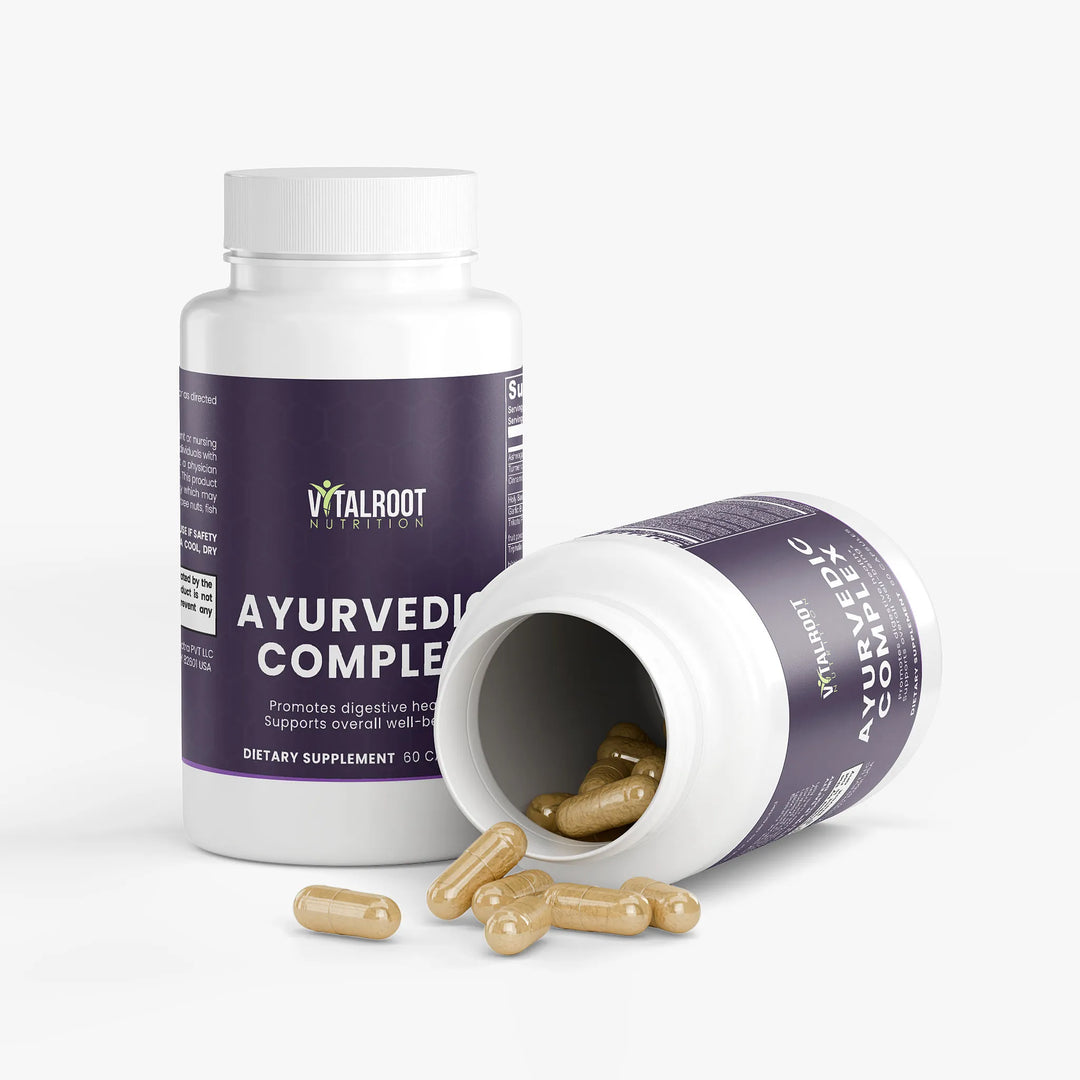 Ayurvedic Complex | Herbal Wellness Blend for Balance & Vitality | 60 Capsules