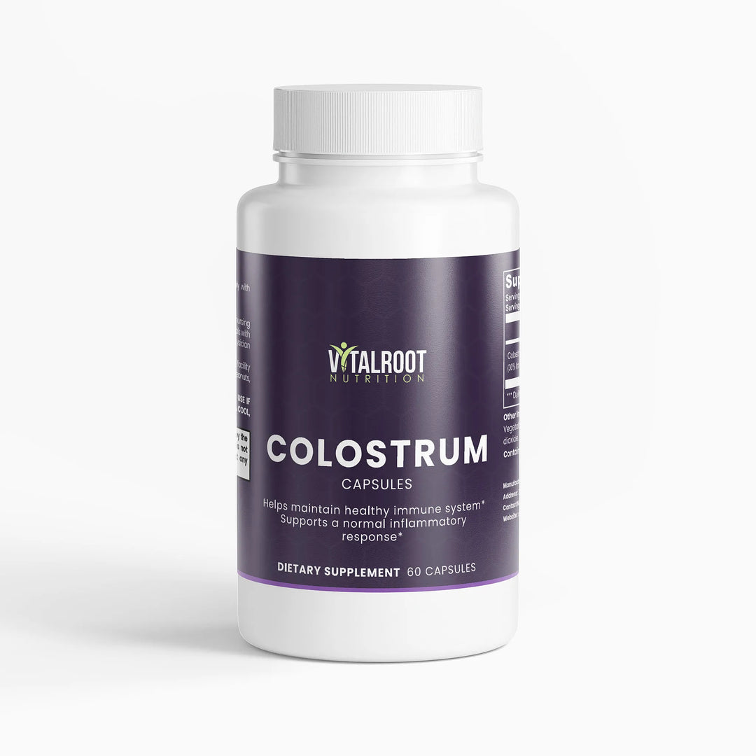 Colostrum Capsules | Immune & Gut Health Support Supplement | 60 Capsules