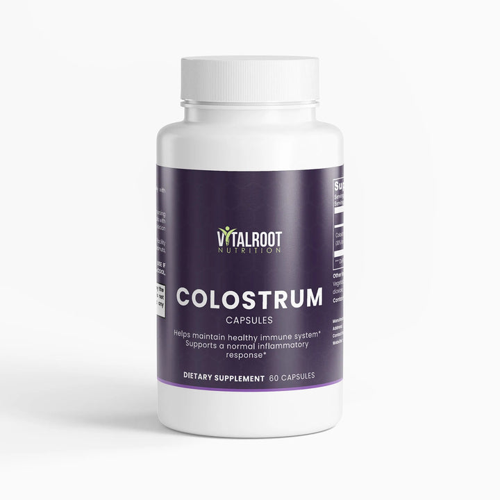 Colostrum Capsules | Immune & Gut Health Support Supplement | 60 Capsules
