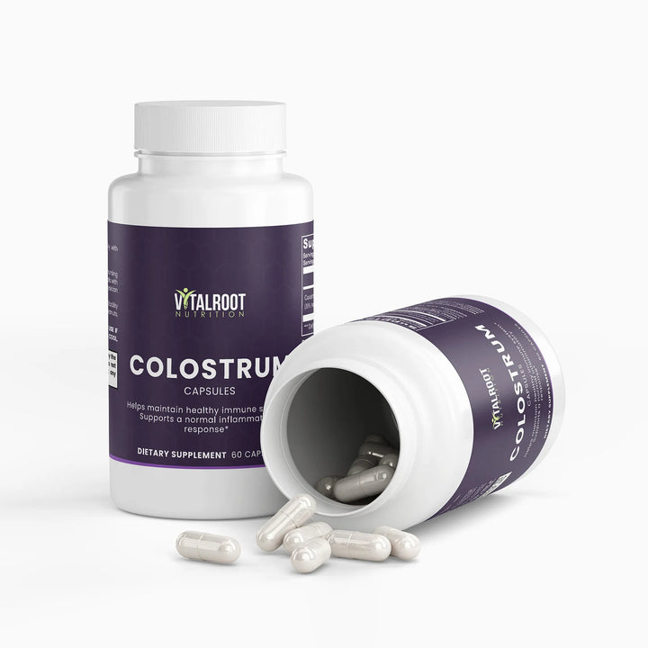 Colostrum Capsules | Immune & Gut Health Support Supplement | 60 Capsules