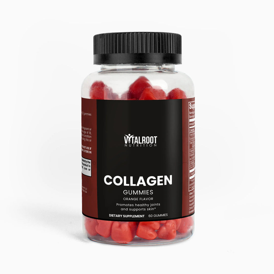 Collagen Gummies | Skin, Hair & Nail Support with Vitamin C & Zinc | 60 Capsules