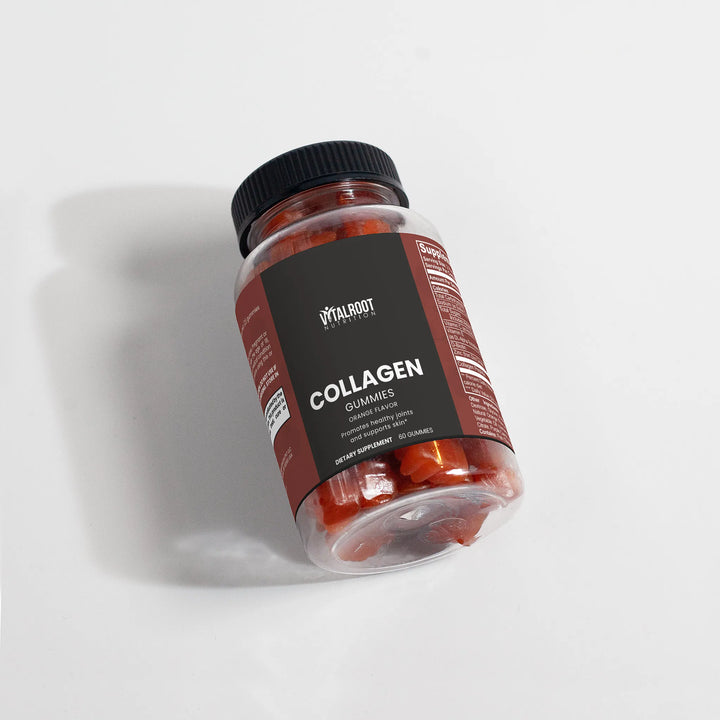 Collagen Gummies | Skin, Hair & Nail Support with Vitamin C & Zinc | 60 Capsules
