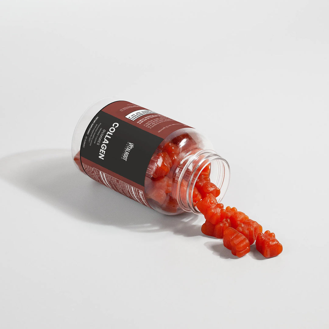 Collagen Gummies | Skin, Hair & Nail Support with Vitamin C & Zinc | 60 Capsules