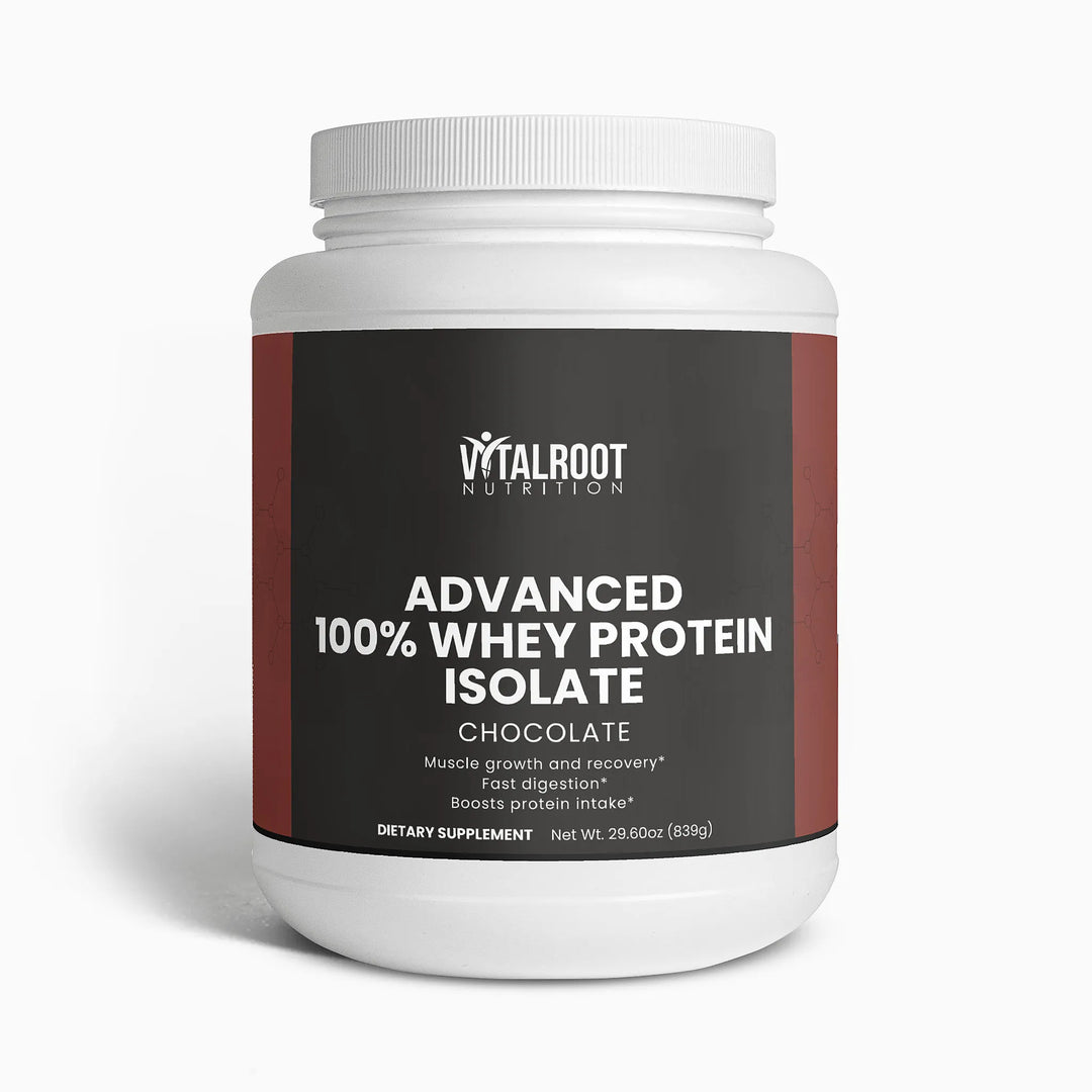 Advanced 100% Whey Protein Isolate | Chocolate Flavor for Lean Muscle | 800g