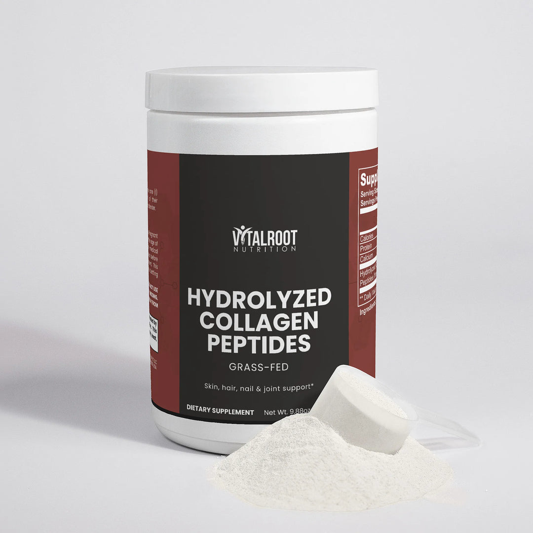 Hydrolyzed Collagen Peptides | Skin, Hair, Joint & Muscle Support | 500g Powder