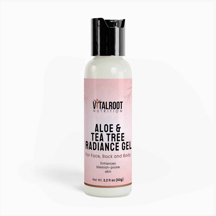 Aloe & Tea Tree Radiance Gel | Clear & Hydrate Skin Naturally | 62g