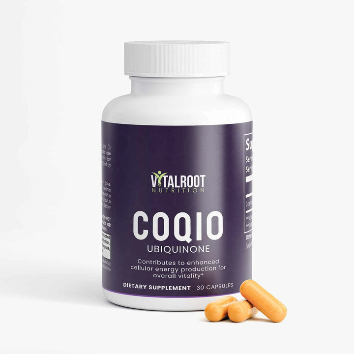 CoQ10 Ubiquinone | Energy & Cellular Protection Supplement | (30 Capsules)
