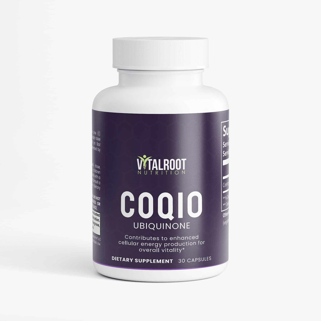 CoQ10 Ubiquinone | Energy & Cellular Protection Supplement | (30 Capsules)