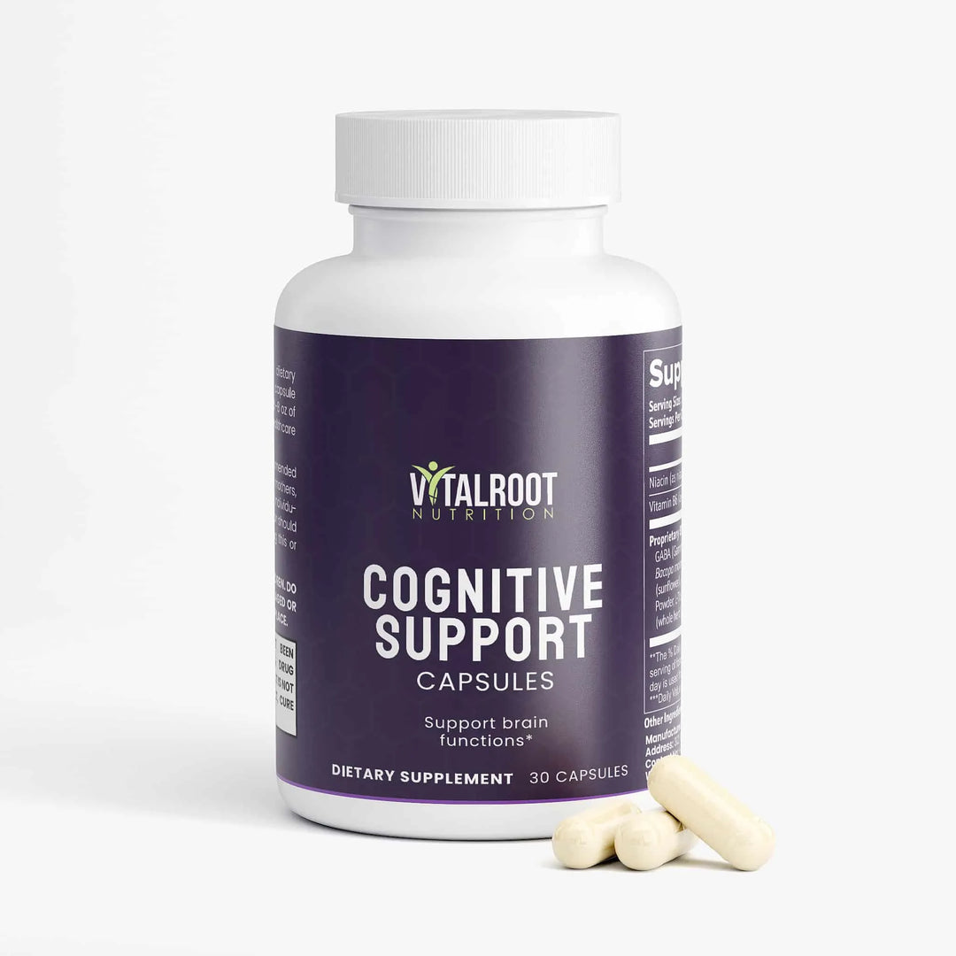 Cognitive Support | Enhance Focus & Mental Clarity | (30 Capsules)