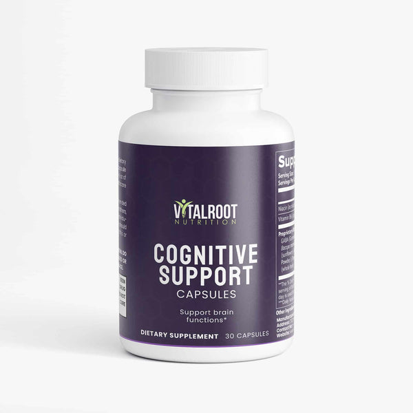 Cognitive Support | Enhance Focus & Mental Clarity | (30 Capsules)