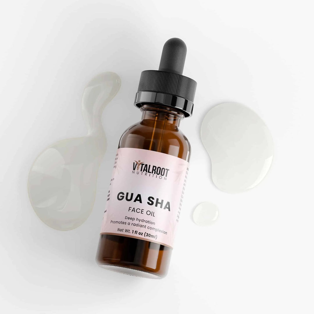 Gua Sha Face Oil | Radiance Boosting Botanical Blend for Glowing Skin | 30ml