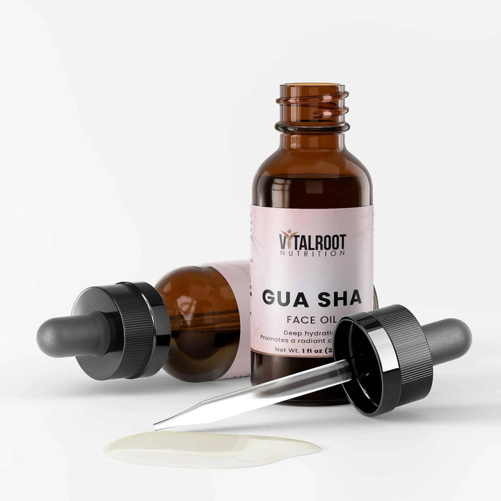 Gua Sha Face Oil | Radiance Boosting Botanical Blend for Glowing Skin | 30ml