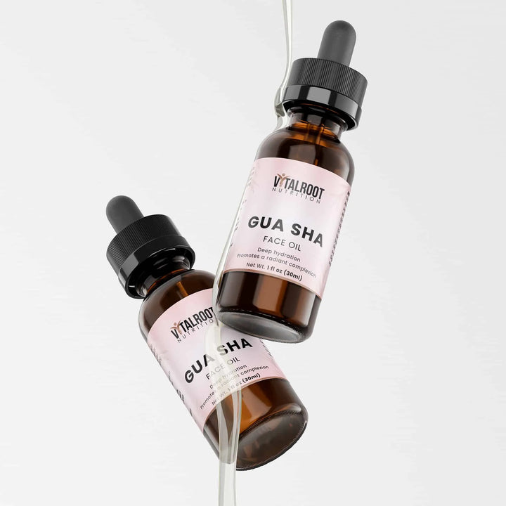 Gua Sha Face Oil | Radiance Boosting Botanical Blend for Glowing Skin | 30ml