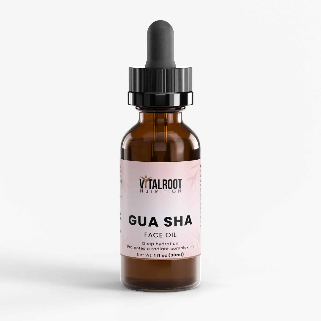 Gua Sha Face Oil | Radiance Boosting Botanical Blend for Glowing Skin | 30ml
