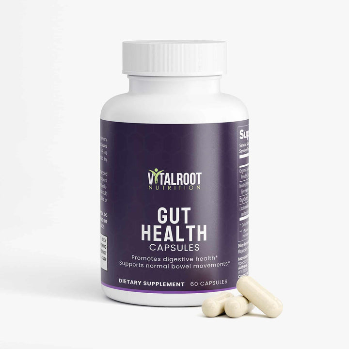 Gut Health | Probiotic & Prebiotic Support with Apple Cider Vinegar | (60 Capsules)