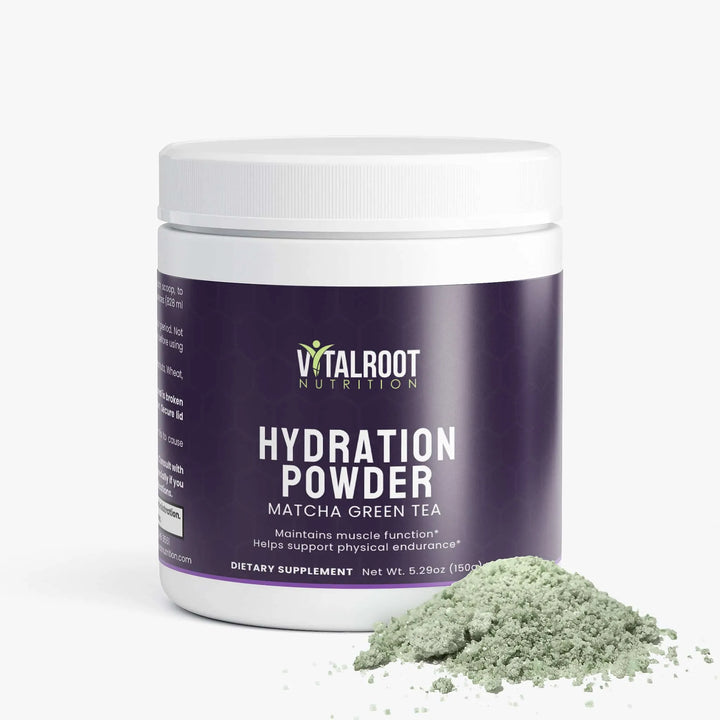 Hydration Powder (Matcha Green Tea) | Electrolyte & Endurance Support Drink | (150g)