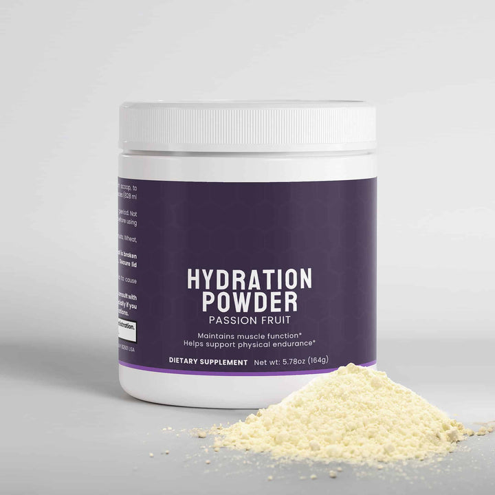 Hydration Powder (Passion Fruit) | Electrolyte & Endurance Support Drink | (164g)