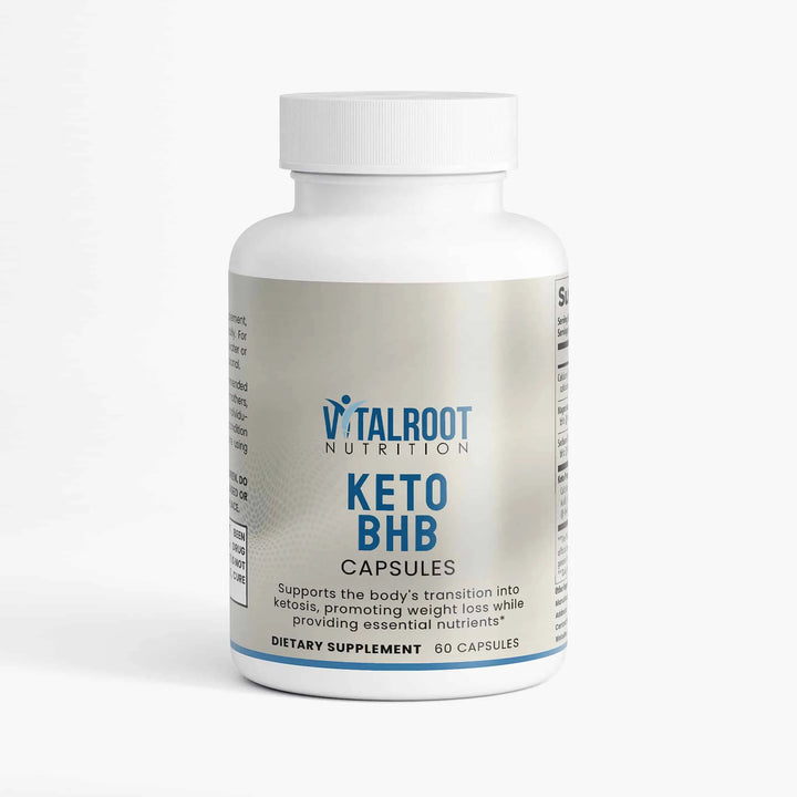 Keto BHB – Advanced Ketosis Support with MCT & Electrolytes | (60 Capsules)