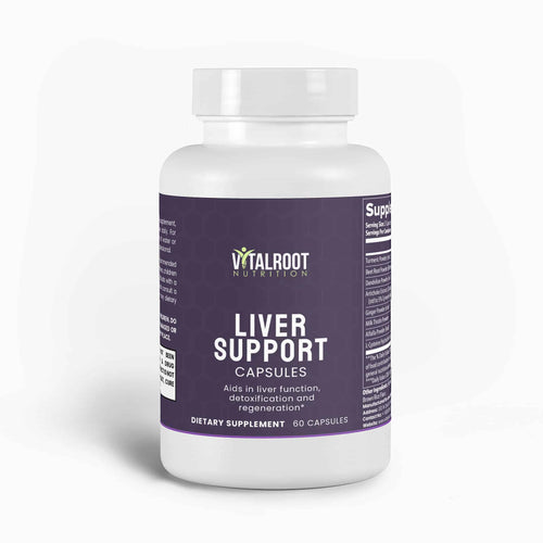Liver Support | Detox & Regeneration Supplement with Turmeric & Milk Thistle | (60 Capsules)