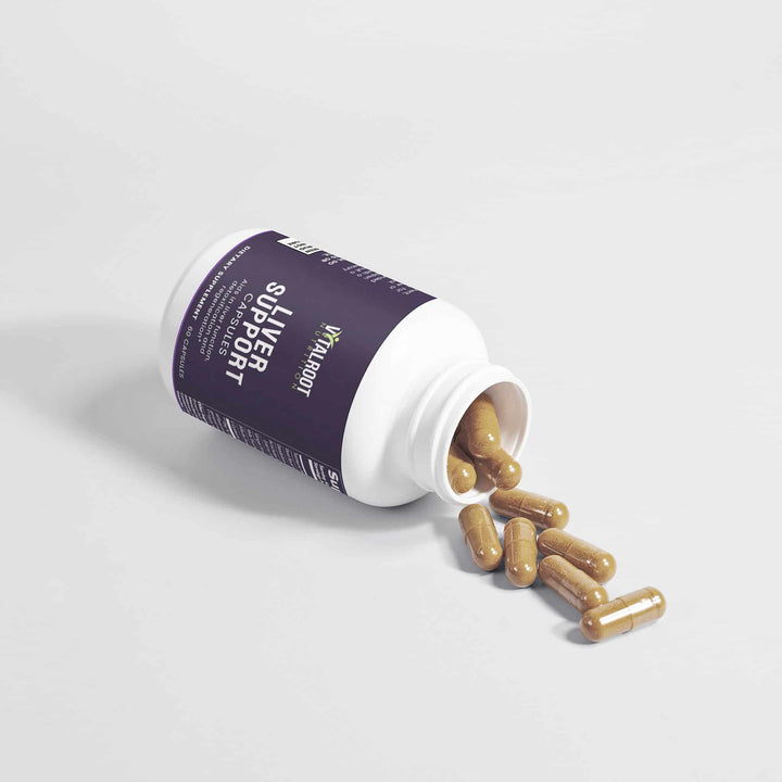 Liver Support | Detox & Regeneration Supplement with Turmeric & Milk Thistle | (60 Capsules)