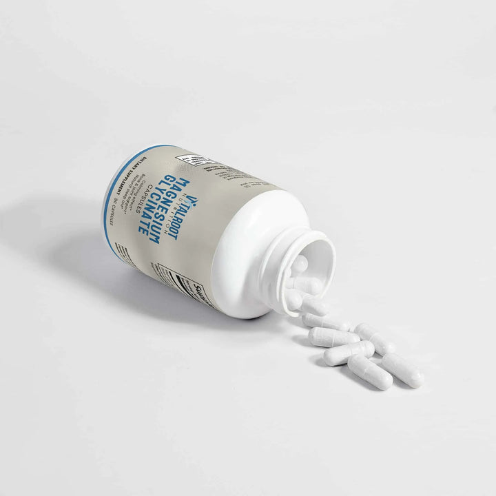 Magnesium Glycinate | High Absorption for Sleep & Stress Relief | (90 Capsules)