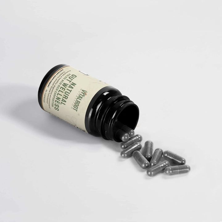 Natural Gut Wellness Capsules | Digestive & Gut Health Support with Fulvic Acid | (30 Capsules)