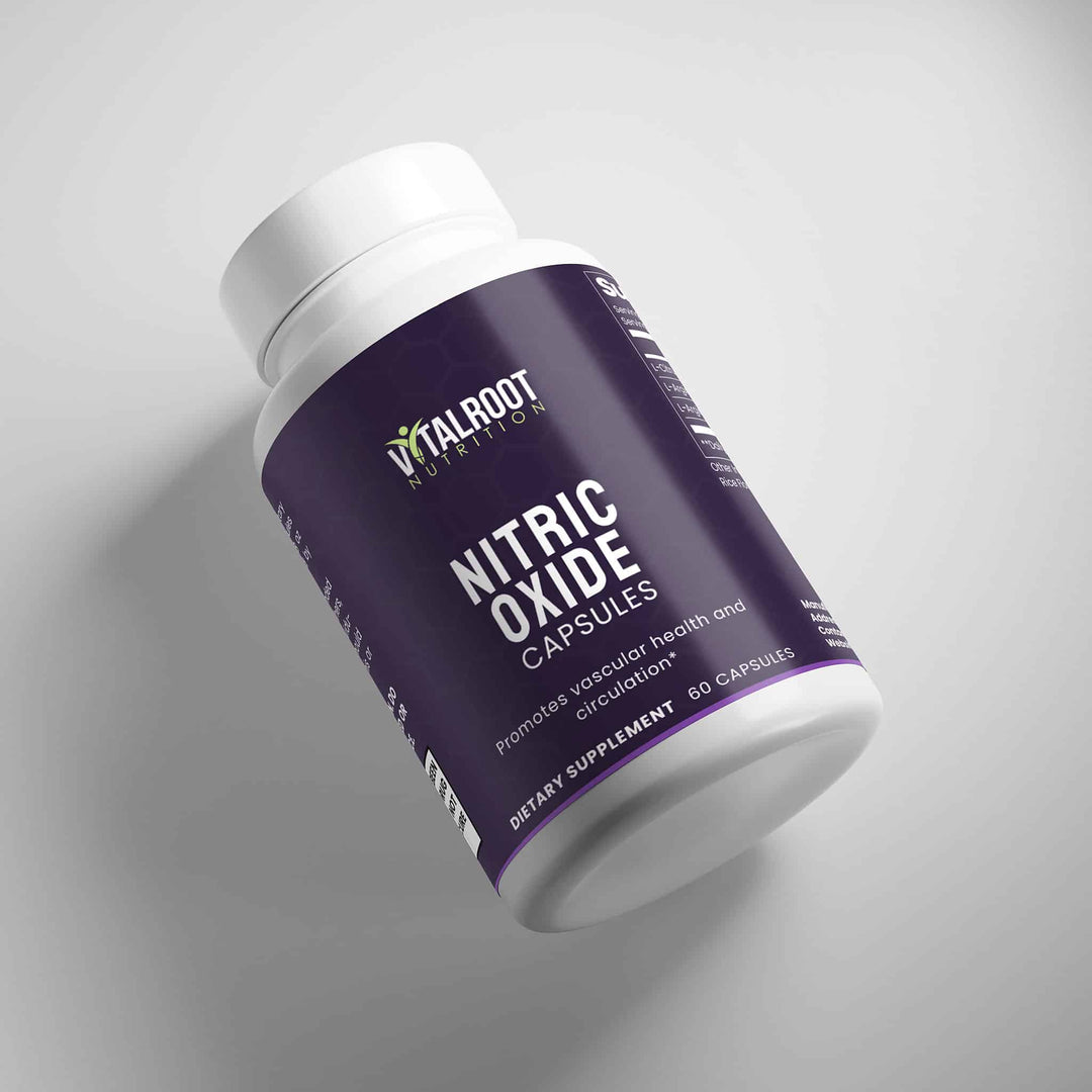 Nitric Oxide | Circulation & Muscle Support Supplement with L-Arginine & Citrulline | (60 Capsules)