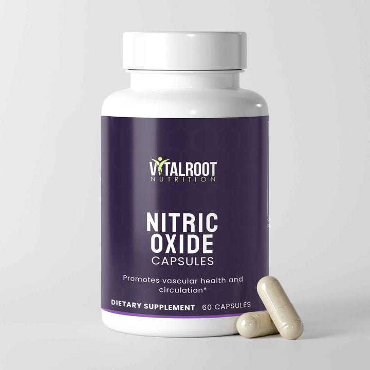 Nitric Oxide | Circulation & Muscle Support Supplement with L-Arginine & Citrulline | (60 Capsules)