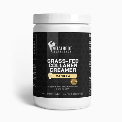 Grass-Fed Collagen Creamer (Vanilla) - Vital Root Nutrition