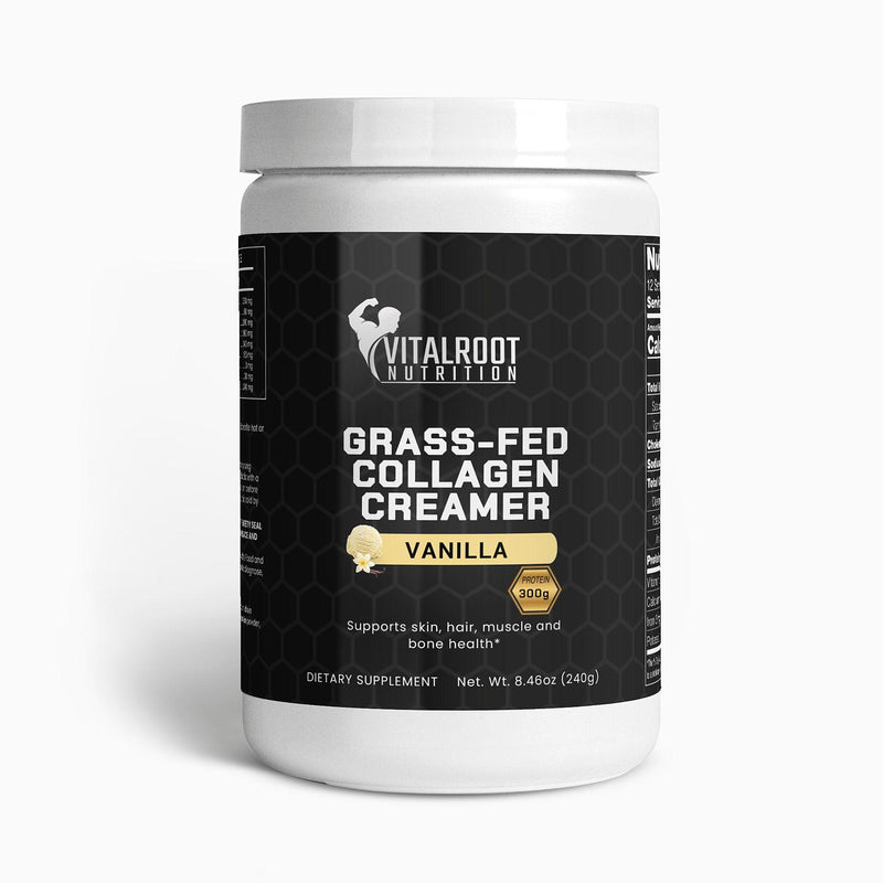 Grass-Fed Collagen Creamer (Vanilla) - Vital Root Nutrition