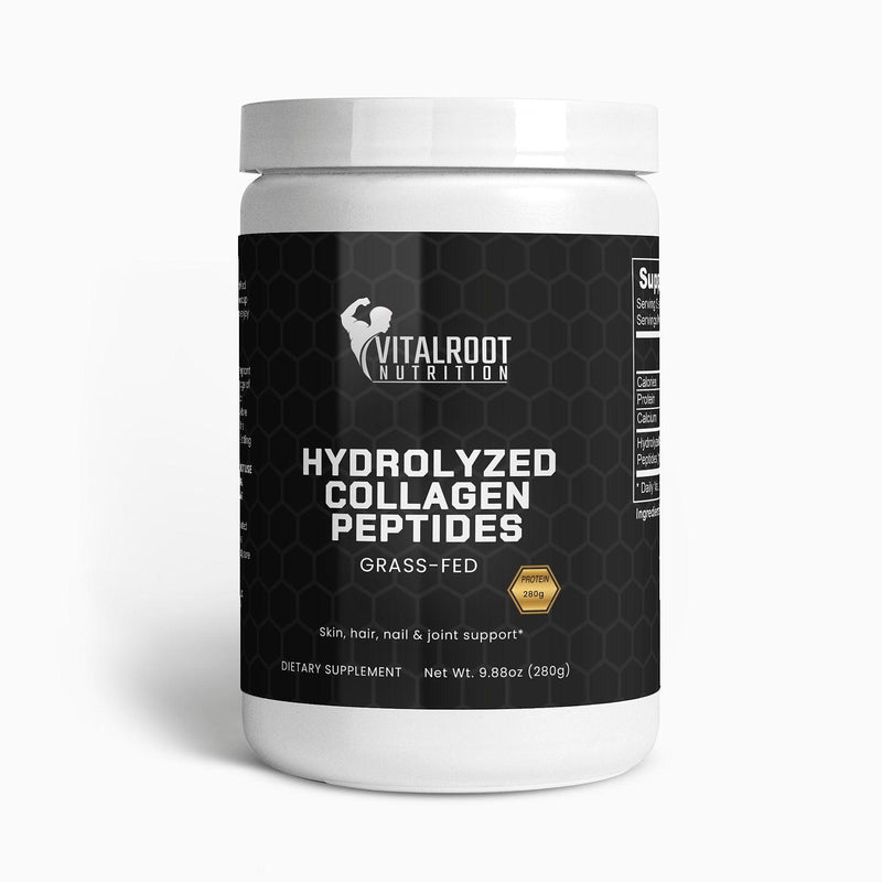 Grass-Fed Hydrolyzed Collagen Peptides - Vital Root Nutrition