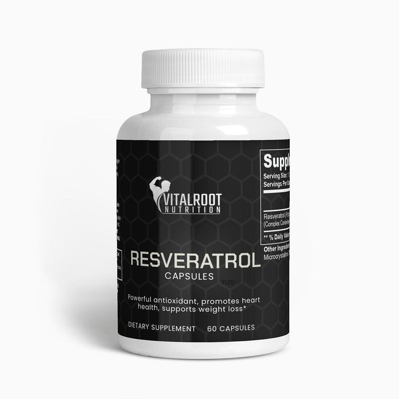 Resveratrol 50% 600mg - Vital Root Nutrition