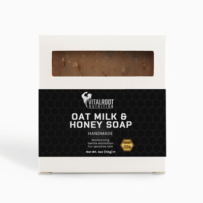 Oat Milk Honey Soap - Vital Root Nutrition