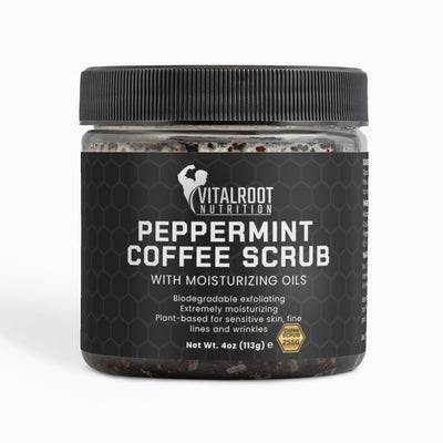 Peppermint Coffee Scrub - Vital Root Nutrition